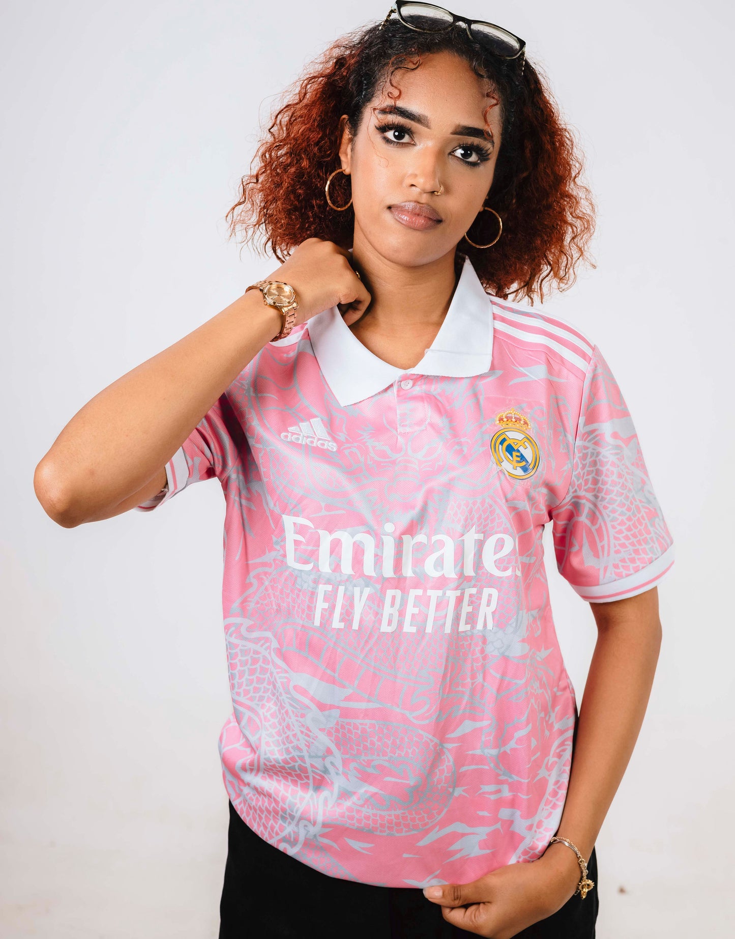 Real Madrid Pink Dragon Kit
