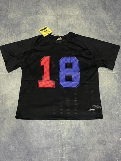CORTEIZ  HMP MESH PANEL JERSEY [BLACK]