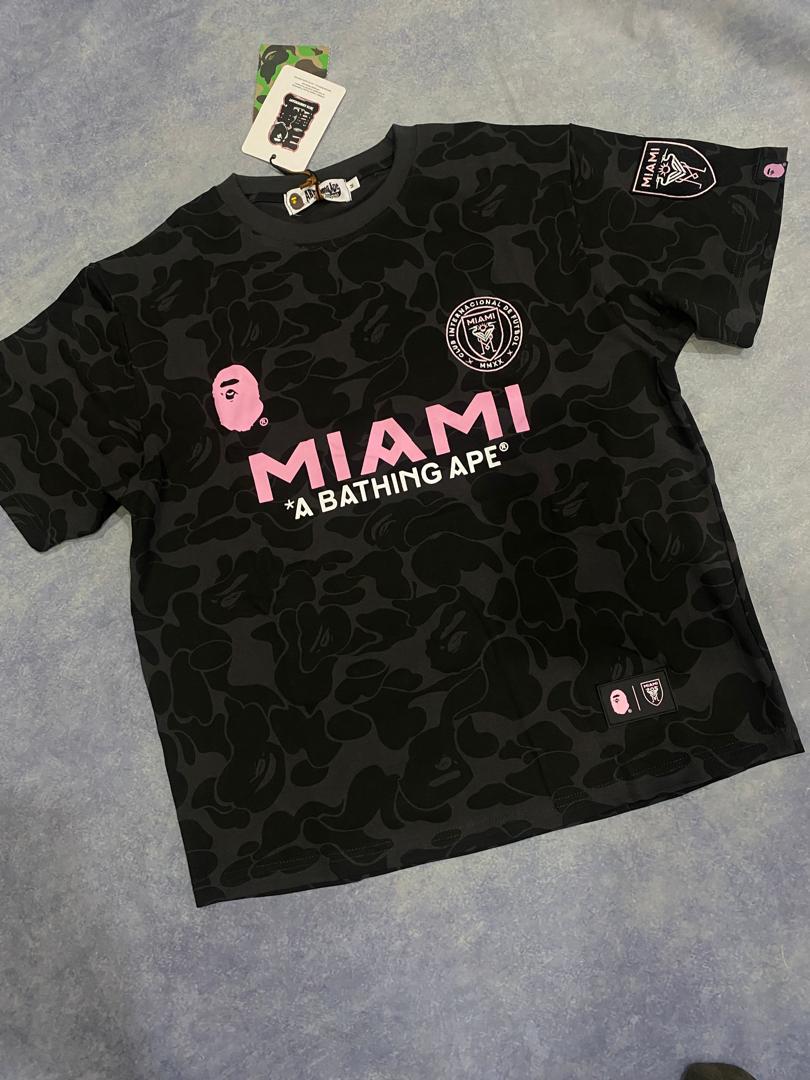 BAPE x Inter Miami CF Tee Black [CAMO]